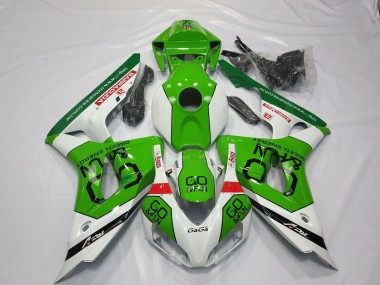 Wholesale 2006-2007 Honda CBR1000RR Motorcycle Fairings - White Green Red Go Fun Canada
