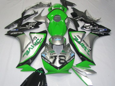 Wholesale 2012-2016 Honda CBR1000RR Motorcycle Fairings - Silver Green Glossy Black Canada