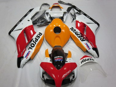 Wholesale 2004-2005 Honda CBR1000RR Motorcycle Fairing - White Orange Red Glossy Black Repsol HRC Canada
