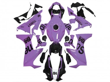 Wholesale 2017-2023 Honda CBR1000RR Motorcycle Fairings - Milky Purple Glossy Black Street Flava Canada