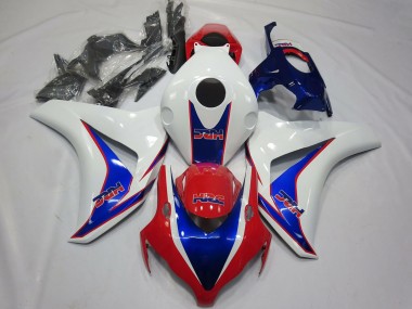 Wholesale 2008-2011 Honda CBR1000RR Motorcycle Fairings - White Blue Red HRC OEM Style Canada