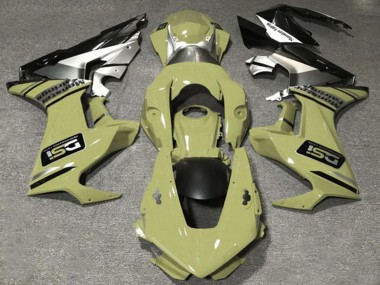 Wholesale 2017-2023 Honda CBR1000RR Motorcycle Fairings - Olive White Silver Glossy Black DSI Canada