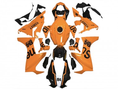 Wholesale 2017-2023 Honda CBR1000RR Motorcycle Fairings - Orange Glossy Black Street Flava Canada