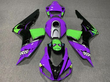 Wholesale 2006-2007 Honda CBR1000RR Motorcycle Fairings - Purple Silver Green Glossy Black Shark Canada