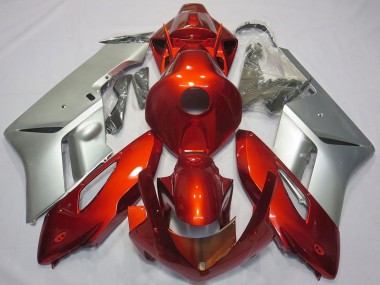 Wholesale 2004-2005 Honda CBR1000RR Motorcycle Fairings - Silver Red Canada