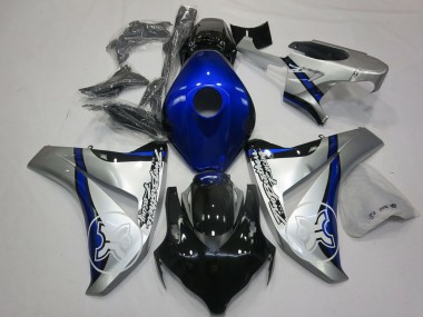 Wholesale 2008-2011 Honda CBR1000RR Motorcycle Fairings - Silver Blue Glossy Black Canada
