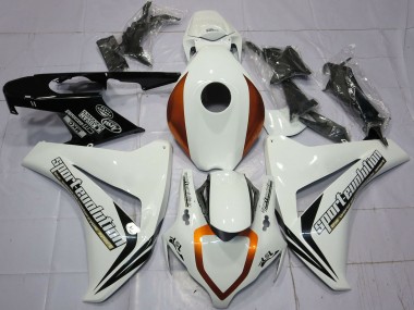 Wholesale 2008-2011 Honda CBR1000RR Motorcycle Fairings - White Red Glossy Black Sport Evolution Canada