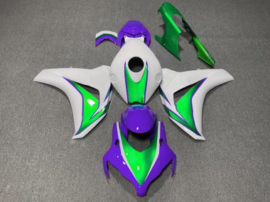 Wholesale 2008-2011 Honda CBR1000RR Motorcycle Fairings - White Green Purple The Joker Canada