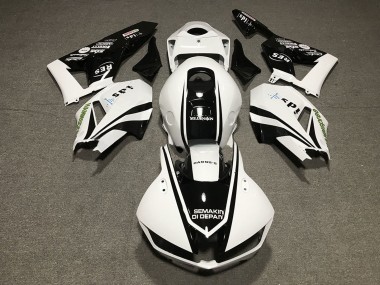 Wholesale 2013-2023 Honda CBR600RR Motorcycle Fairings - White Glossy Black Canada