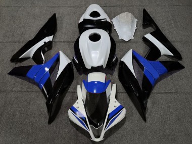 Wholesale 2007-2008 Honda CBR600RR Motorcycle Fairings - White Blue Glossy Black Canada