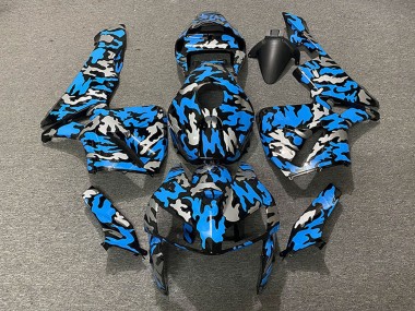 Wholesale 2005-2006 Honda CBR600RR Motorcycle Fairings - Camouflage Blue Canada