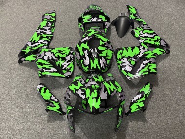 Wholesale 2005-2006 Honda CBR600RR Motorcycle Fairings - Camouflage Green Canada
