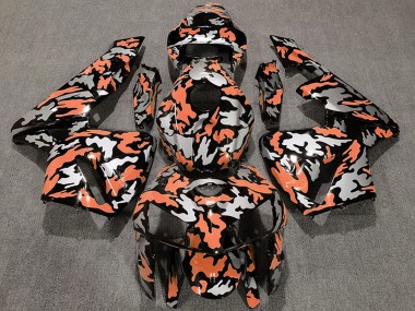 Wholesale 2005-2006 Honda CBR600RR Motorcycle Fairings - Camouflage Light Orange Canada