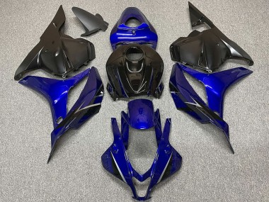 Wholesale 2009-2012 Honda CBR600RR Motorcycle Fairings - Blue Glossy Black OEM Style Canada