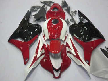 Wholesale 2009-2012 Honda CBR600RR Motorcycle Fairings - White Red Glossy Black OEM Style Canada