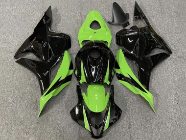 Wholesale 2009-2012 Honda CBR600RR Motorcycle Fairings - Green Glossy Black OEM Style Canada