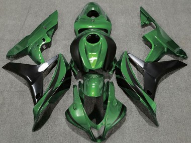 Wholesale 2007-2008 Honda CBR600RR Motorcycle Fairings - Green Glossy Black OEM Style Canada