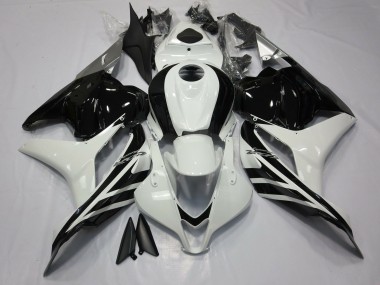 Wholesale 2009-2012 Honda CBR600RR Motorcycle Fairings - White Glossy Black Canada