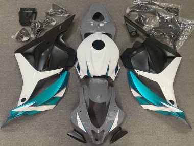 Wholesale 2009-2012 Honda CBR600RR Motorcycle Fairings - White Grey Blue Matte Black Canada