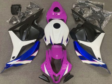 Wholesale 2009-2012 Honda CBR600RR Motorcycle Fairings - White Pink Blue Matte Black Canada