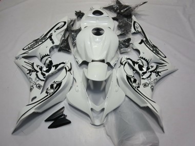 Wholesale 2007-2008 Honda CBR600RR Motorcycle Fairings - White Black Canada