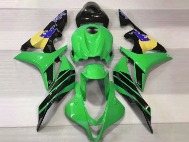 Wholesale 2007-2008 Honda CBR600RR Motorcycle Fairings - Green Yellow Glossy Black Blue Bull Canada