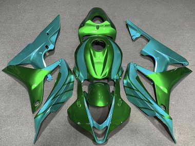 Wholesale 2007-2008 Honda CBR600RR Motorcycle Fairings - Green Teal Blue Canada