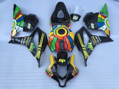 Wholesale 2009-2012 Honda CBR600RR Motorcycle Fairings - HP Color Wheel 99 Canada