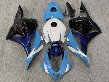 Wholesale 2009-2012 Honda CBR600RR Motorcycle Fairing - White Blue Glossy Black Canada