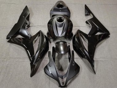 Wholesale 2007-2008 Honda CBR600RR Motorcycle Fairings - Glossy Black Matte Black Canada