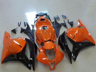 Wholesale 2009-2012 Honda CBR600RR Motorcycle Fairings - Orange Glossy Black Canada