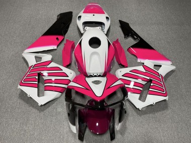 Wholesale 2005-2006 Honda CBR600RR Motorcycle Fairings - White Pink Wings Canada