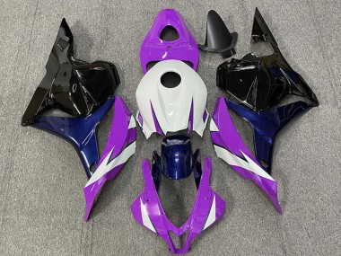Wholesale 2009-2012 Honda CBR600RR Motorcycle Fairings - White Purple Blue Glossy Black Canada