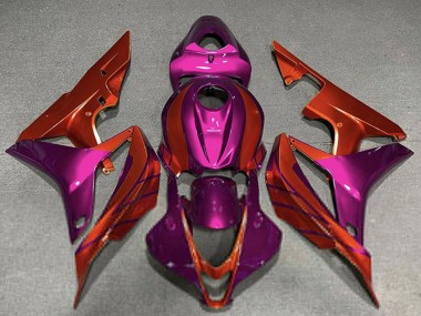 Wholesale 2007-2008 Honda CBR600RR Motorcycle Fairings - Violet Red Canada