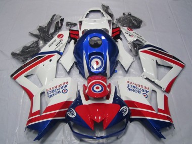 Wholesale 2013-2023 Honda CBR600RR Motorcycle Fairings - White Red Blue Royal Air Force Canada