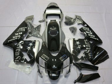Wholesale 2003-2004 Honda CBR600RR Motorcycle Fairings - Silver Glossy Black SevenStars Canada