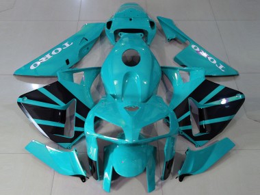 Wholesale 2005-2006 Honda CBR600RR Motorcycle Fairings - Teal OEM Style Canada