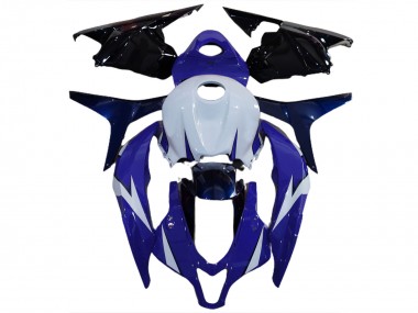 Wholesale 2009-2012 Honda CBR600RR Motorcycle Fairings - White Blue Glossy Black Canada