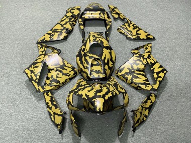 Wholesale 2003-2004 Honda CBR600RR Motorcycle Fairings - Yellow Black Camouflage Canada