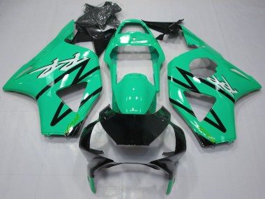 Wholesale 2002-2003 Honda CBR954RR Motorcycle Fairings - Teal Blue Glossy Black Canada