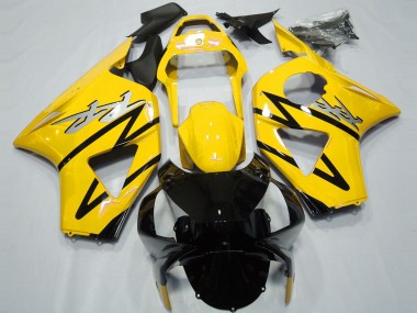 Wholesale 2002-2003 Honda CBR954RR Motorcycle Fairings - Yellow Glossy Black CBR Style Canada