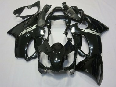 Wholesale 2001-2003 Honda CBR600 F4i Motorcycle Fairings - Glossy Black Silver Decal Canada