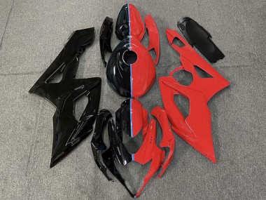 Wholesale 2005-2006 Suzuki GSXR 1000 Motorcycle Fairings - Glossy Black and Red Canada