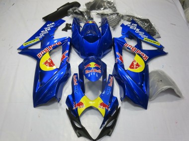 Wholesale 2007-2008 Suzuki GSXR 1000 Motorcycle Fairings - Blue Yellow Red Bull Canada