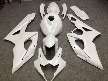 Wholesale 2005-2006 Suzuki GSXR 1000 Motorcycle Fairings - Glossy White Plain Canada