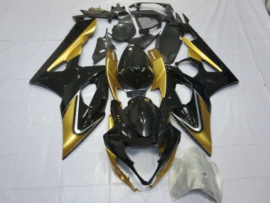Wholesale 2005-2006 Suzuki GSXR 1000 Motorcycle Fairings - Gold Black Canada