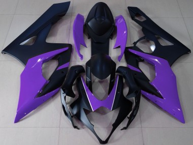 Wholesale 2005-2006 Suzuki GSXR 1000 Motorcycle Fairings - Matte Black Purple Canada