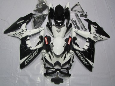 Wholesale 2008-2010 Suzuki GSXR 600 / GSXR 750 Motorcycle Fairing - White Black Alstare Corona Motul Canada