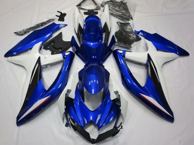 Wholesale 2008-2010 Suzuki GSXR 600 / GSXR 750 Motorcycle Fairings - White Blue Black Canada