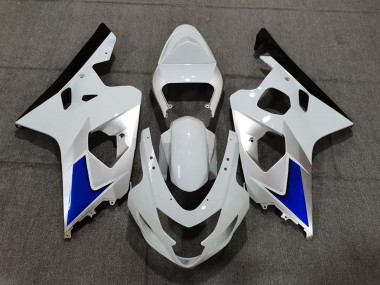 Wholesale 2004-2005 Suzuki GSXR 600 / GSXR 750 Motorcycle Fairing Kits - White Blue Black Canada